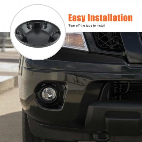 Черная крышка противотуманной фары переднего бампера правая=левая для Nissan Frontier D40 13-21