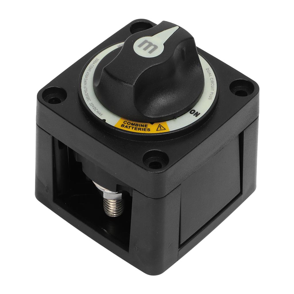 Переключатель выбора аккумулятора 300А Сверхмощный 3-позиционный Изолятор аккумулятора Выключатель для RV Лодки