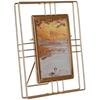 Photo Frame - HOME ESPRIT - Golden Metal - 17.5 X 22.5 Cm - Multicolor - Set of 12