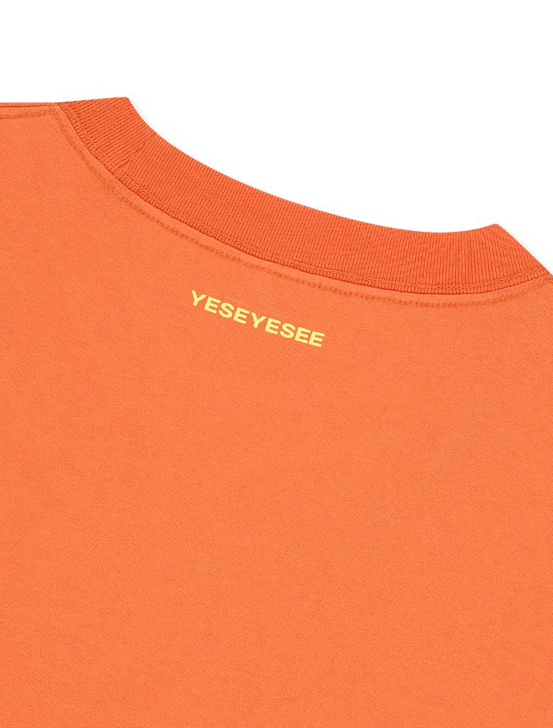 YESEYESEE Y.E.S Футболка для хобби-лошадки Оранжевая