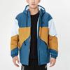 adidas Теплая хлопковая куртка с цветными блоками, мужская верхняя одежда, цвет милитари-синий GT7396