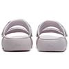Fila Donut Fashion Универсальные Повседневные Сандалии-слайды на толстой подошве на липучке Нескользящие Женские Сандалии Светло-серый Фиолетовый F12W221503FGA