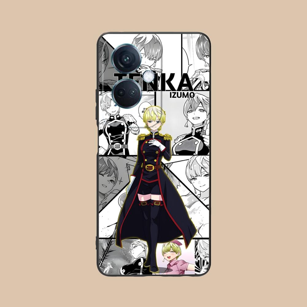 Mato seihei no slave Tenka Izumo Матовый чехол для мобильного телефона для OPPO Reno 14 13 12 11 10 9 8 7 6 5 F T Pro 5G Цветная печать