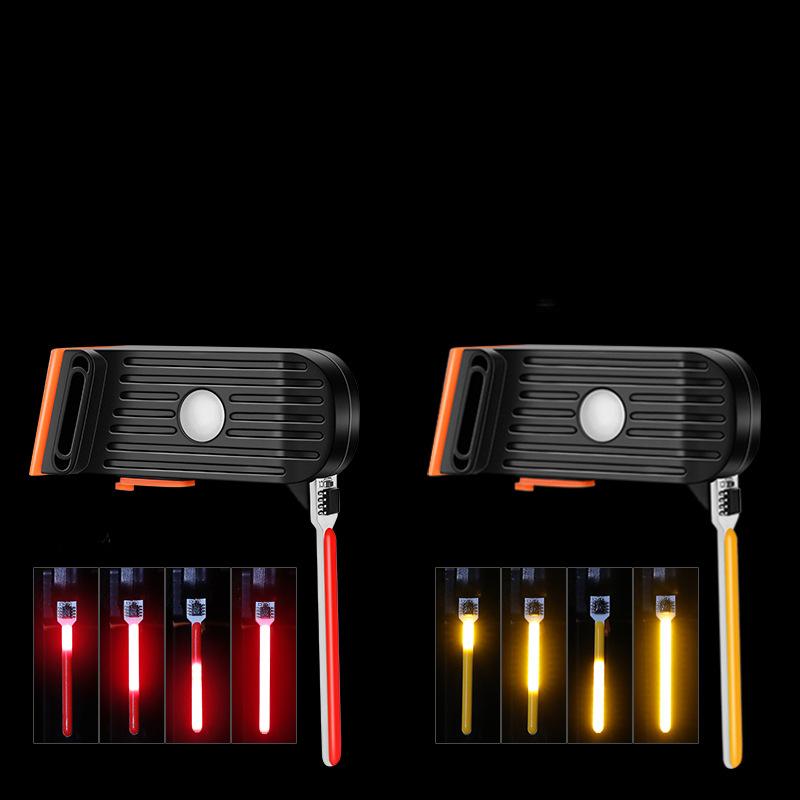 Creative Bicycle Tail Lights, Mountain Bikes, Road Bikes, Nighttime Riding Lights, Safety Warning Lights, Flowing Navigation Lights