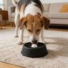 Pet Lick Bowl for Liquid Treat Slow Feeder Dog Bowl with Rolling Ball Silicone Anti-Slip Dog Lick Bowl Pup Licking Toy for Thick Food Dogs Cats