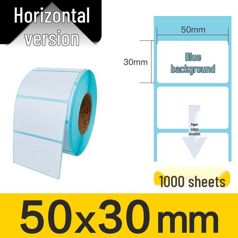 100x100x150mm Three-Proof Self-Adhesive Thermal Label Paper for Barcode Printing