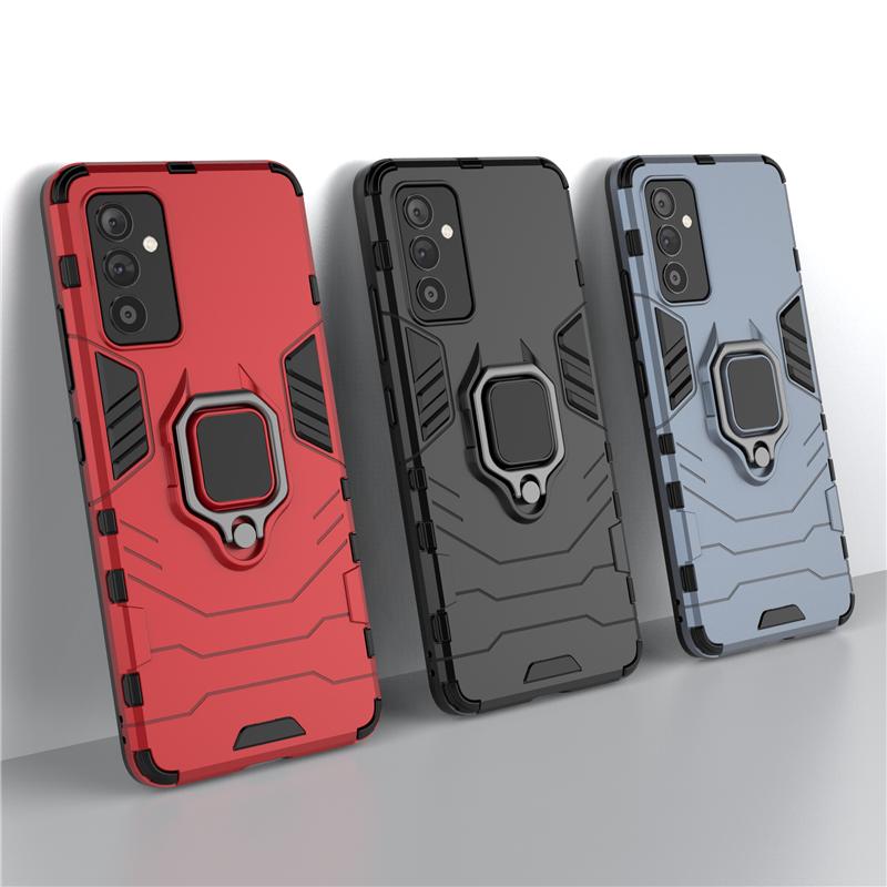 For Samsung Galaxy Quantum 2 Case Cover Magnetic Ring KickStand Shockproof Bumper Armor Phone Cover For Samsung A Quantum 2 Case
