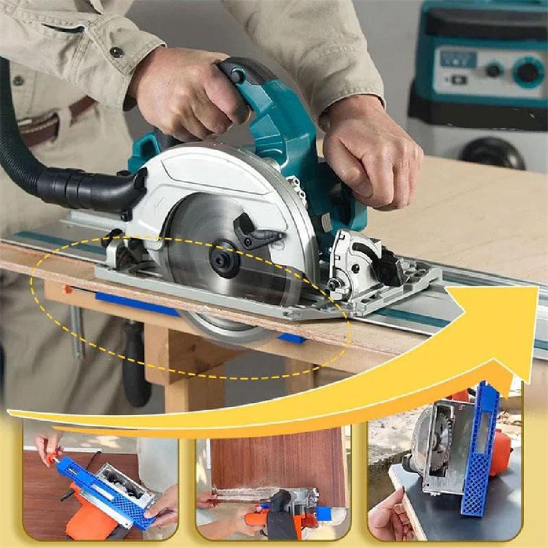 Регулируемая направляющая для режущего станка, электрическая циркулярная пила, зажим для позиционирования фрезерования, прецизионное руководство по резке древесины, специальное