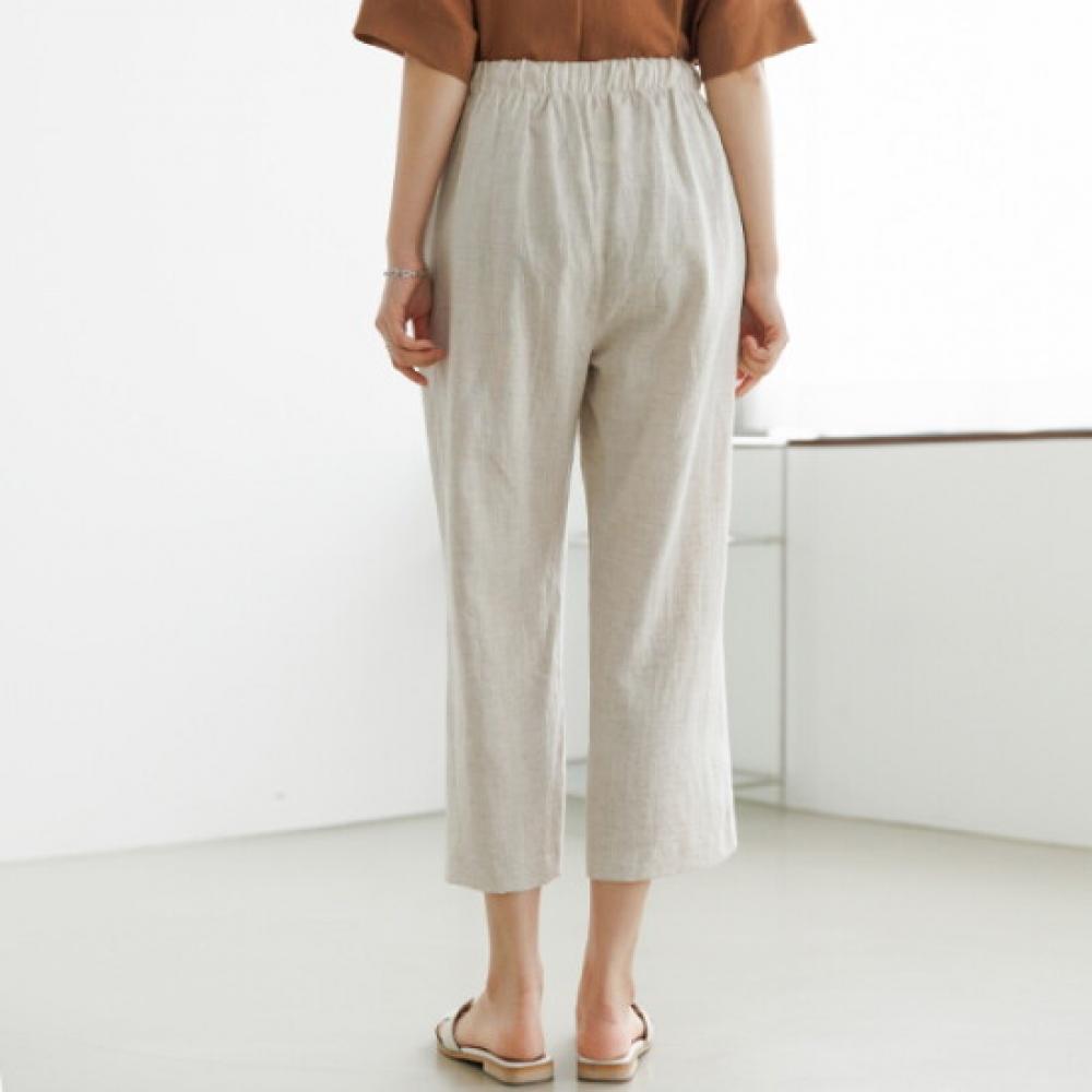 Dedra Pants Mako String Linen Pants Ptd3150