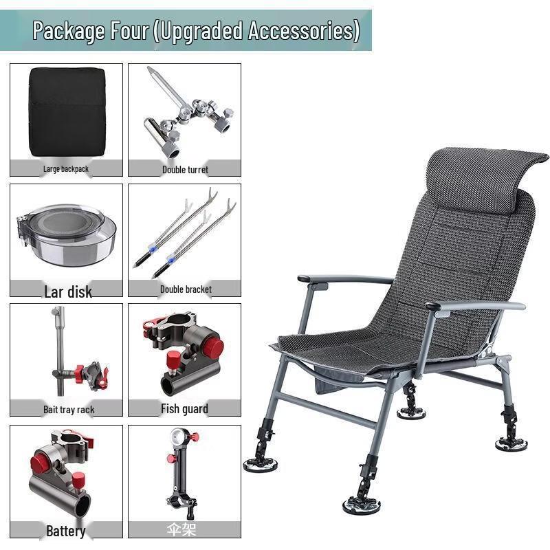Yi Ning All-Terrain Multi-functional Folding Fishing Chair