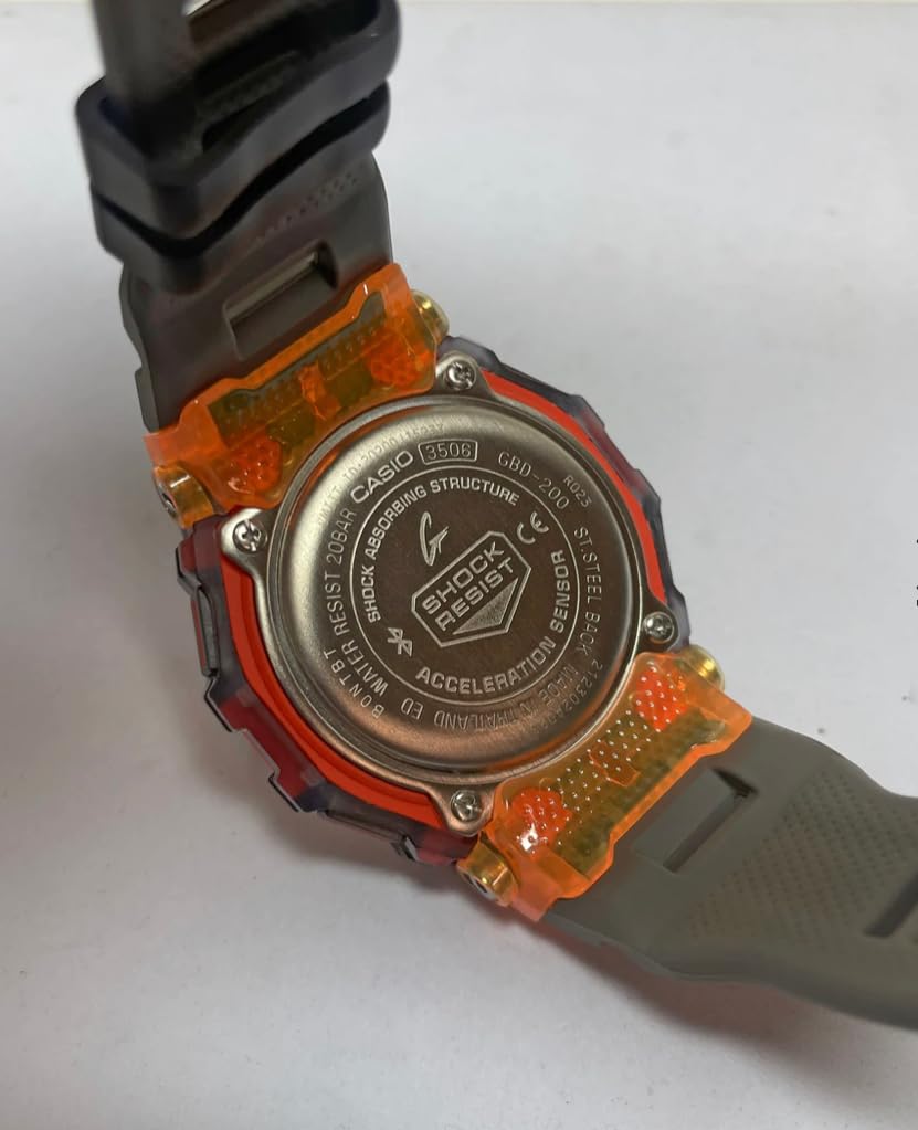 Мужские часы Casio G-Shock GBD-200SM-1A5, Модель для зарубежного рынка [Параллельный импорт]