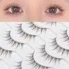 10 Pairs 3D Manga Lashes Natural Look Dramatic Anime Lashes Fashion Spiky Lashes  for Women