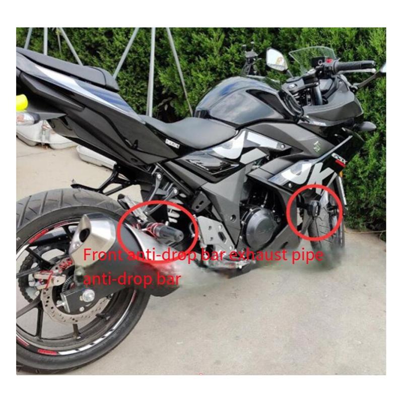 Для мотоцикла GSX250R DL250 GW250 Защита двигателя Рамный слайдер CNC Защитная крышка Аварийная накладка Защита от падения