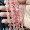 14mm Natural Crystal Agate Four-Leaf Clover Beads for DIY Jewelry