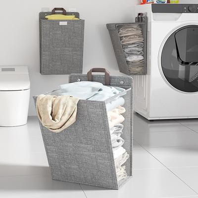 1 шт. Бытовая корзина для грязной одежды, корзина для хранения одежды, корзина для грязной одежды, корзина для хранения коврика для йоги, складная корзина для грязной одежды