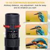 10-300x40 Zoom Portable Telescope  Metal Monocular Long Range Binoculars Powerful Professional HD For Hunting Travel
