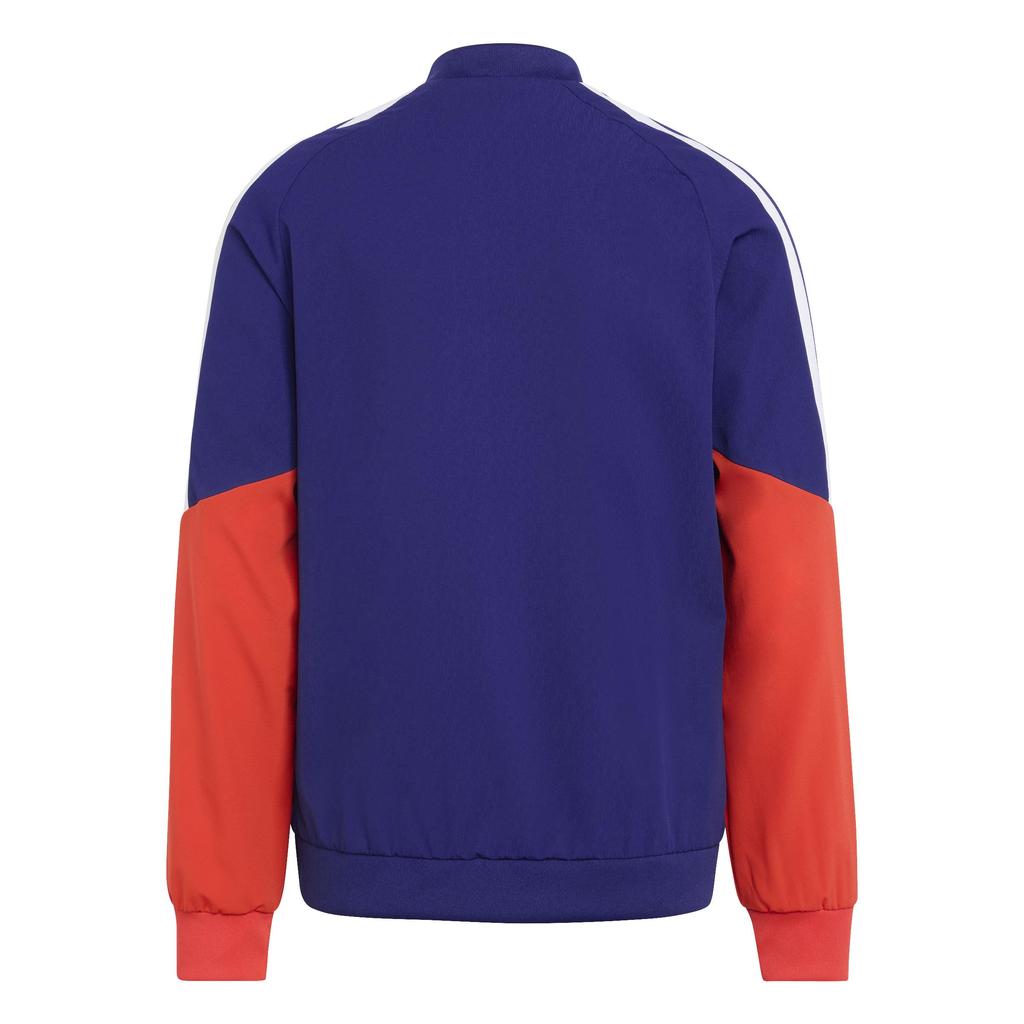 Детская презентационная куртка Adidas 2026 национальной сборной Японии по футболу, унисекс, R1081, японский синий (JZ7130), Размер 130