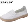 2.5cm Genuine Leather Comfy Oxfords Summer Ladies Soft Soled Moccasin Luxury Shallow Flats Ethnic Woman Elegance Shoes