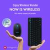 Logitech Беспроводной комплект клавиатуры и мыши MK245 Nano White