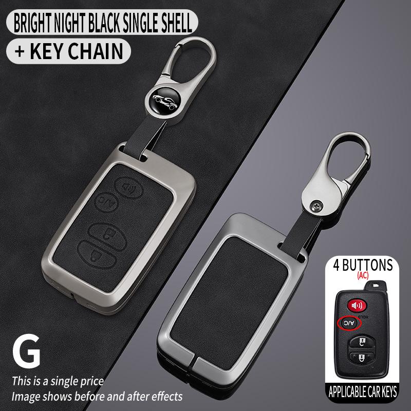 Защитная оболочка и пряжка для старых моделей Toyota: Чехол для ключей Prado, Crown, Reiz, Land Cruiser, Prius