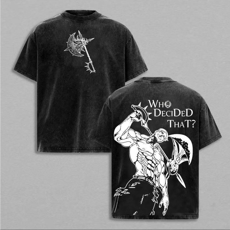 Retro Distressed Warrior Tee, Red Sun Samurai Back Graphic, Japanese Text Chest Print, Unisex Oversized Grunge Streetwear Shirt