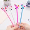1 Piece Creative Rainbow Mane Unicorn Office School Stationery Rainbow Cute Colored Gel Pen