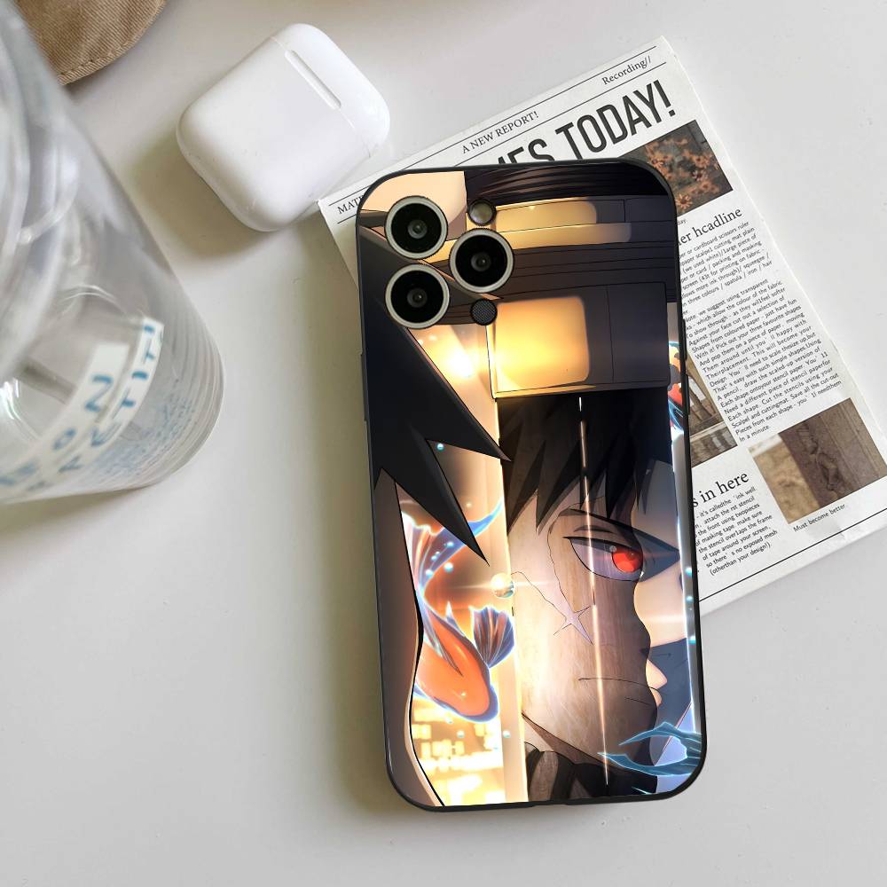 Kagurabachi Крутой Аниме Чехол для Телефона Черный Силикон Мягкий Корпус Для IPhone 17 16 15 14 13 12 11 Air Pro Max Plus Горячая Распродажа