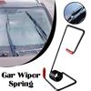 Автомобильный усилитель пружины стеклоочистителя Универсальный интеллектуальный инструмент для стеклоочистителя Резиновые детали Дворники Сменные рычаги пружины лобового стекла Сплав K8P0