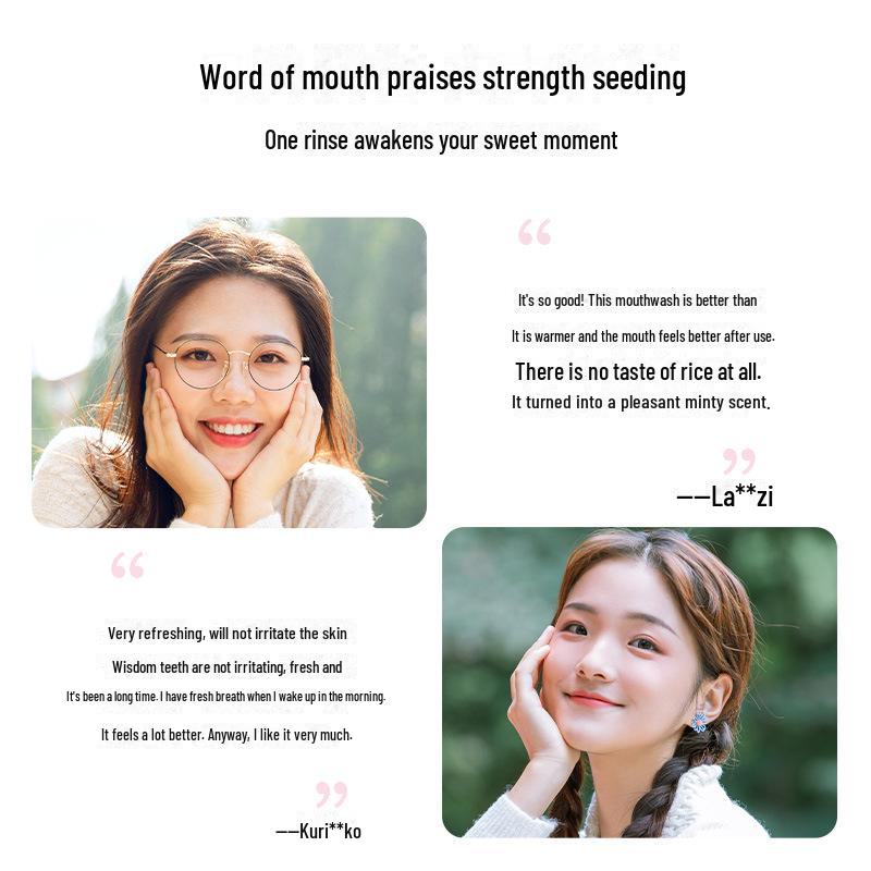 Освежающий ополаскиватель для полости рта Disiyan Mint — чистый, мягкий уход за полостью рта, портативная защита зубов