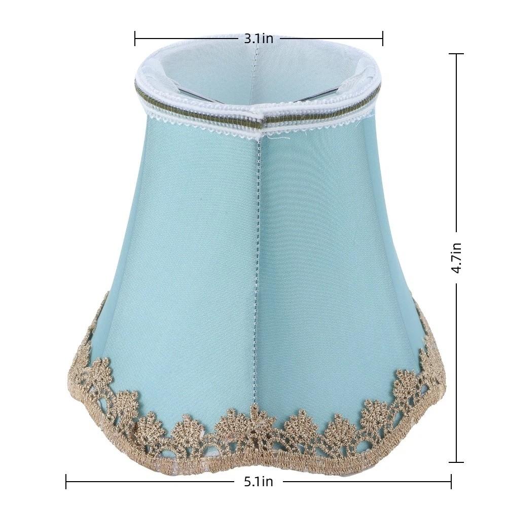 3PCS Clip On Design Lampshade Fabric Small Lamp Shades Simple Wall Lamp Shade Floor Lamp