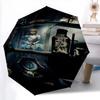Whispers Forgotten Folding umbrella 8 paraphenoid bones Umbrella Three folds travel Sun umbrella