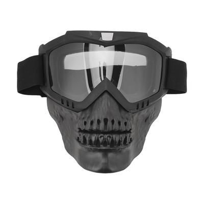 Мотоциклетный шлем Skull, защитные очки для мотокросса, езды по бездорожью, гонок на квадроциклах