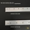 1m Multi-Material Ruler: Aluminum, Wood, Bamboo, Plastic, Stainless Steel - Ideal for Tailoring, Teaching & Household Use.