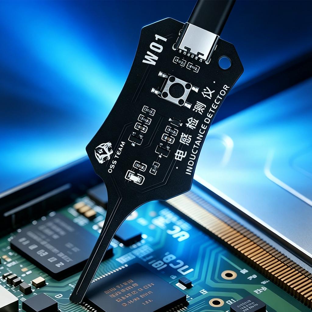 Type-C Pcb Fault Detector Portable High Sensitivity Fast Electromagnetic Induction Tester for Phone Motherboard Component Repair