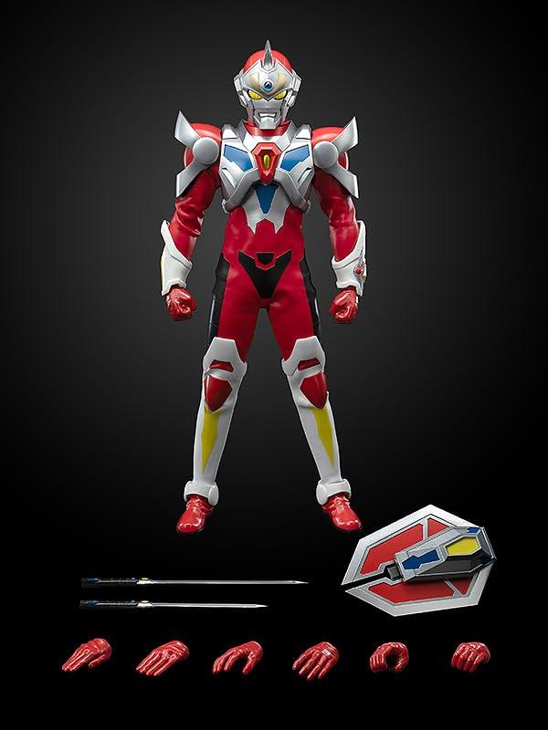 Фигурка Zero Lightning Superhuman Gridman, окрашенная подвижная фигурка, не масштабированная, ABS, PVC, POM