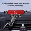 Gravity Phone Holder Car Air Vent Mobile Phone Mount Metal Stand Auto Interiors For Volvo Rdesign V60 V40 XC90 S60 C30 XC60 V50