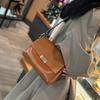 Leather Bag for Women Underarm Bag for Women Fashion Retro Crossbody Bag for Niche Single Shoulder Women Leather