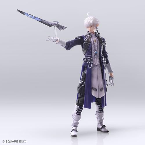 Final Fantasy XIV Bring Arts Alphinaud PVC Painted Movable Figure