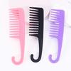 3pcs Wide Toothed Straight Hair Comb - Anti-static,handle Comb with Hook design,ABS Plastic material,Special for Real Hair Wigs