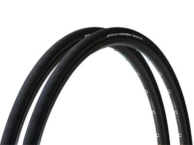 [Эксклюзивно на Amazon.co.jp] Panaracer Catalyst Sport 700x28C Клинчерные Колеса, Черные, Комплект из 2 шт., 8W728-CLYS-B-2P