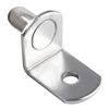 20Pcs L-Shaped Corner Brackets With Screws 5mm Thickness For Furniture Assembly