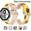 Универсальный ремешок 20 мм для Huami Amazfit Active | Для Samsung Galaxy Gear S2 | Для Garmin Approach S40 ремешок для часов с принтом