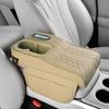 Multifunctional Car Armrest Pad Center Console Box Cover With Tissue Box Cup Holder Side Pocket
