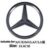 Azrnje1 C180 W204 1 шт. ABS Автомобильная передняя решетка Значок Наклейка Накладка Эмблема для Mercedes Benz W204 W205 W210 W211 W212 W213 C E-класс GLA GLK M