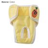 Pet Sanitary Panties Fruit Flower Embroidery Pattern Leakproof Breathable Pet Dog Diapers Pants Dog Accessories