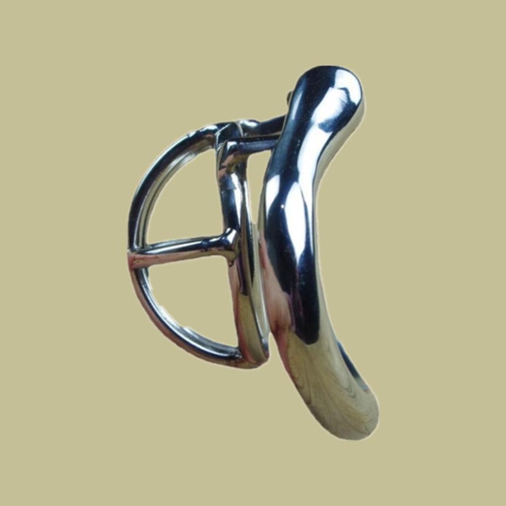 Супер маленькая клетка целомудрия из нержавеющей стали для мужчин