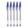 5PCS Quick-drying Ballpoint Pen Black/Blue/Red Ink Signature Pens Simple Neutral Pen  Student Test