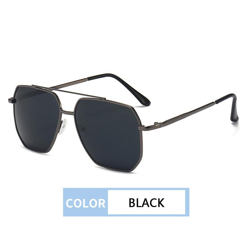 Новая мода, индивидуальные двойные лучи, женские солнцезащитные очки, мужские ретро-зеркала в виде лягушки