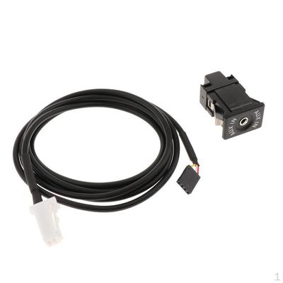 Автомобильный кабель для зарядки AUX USB