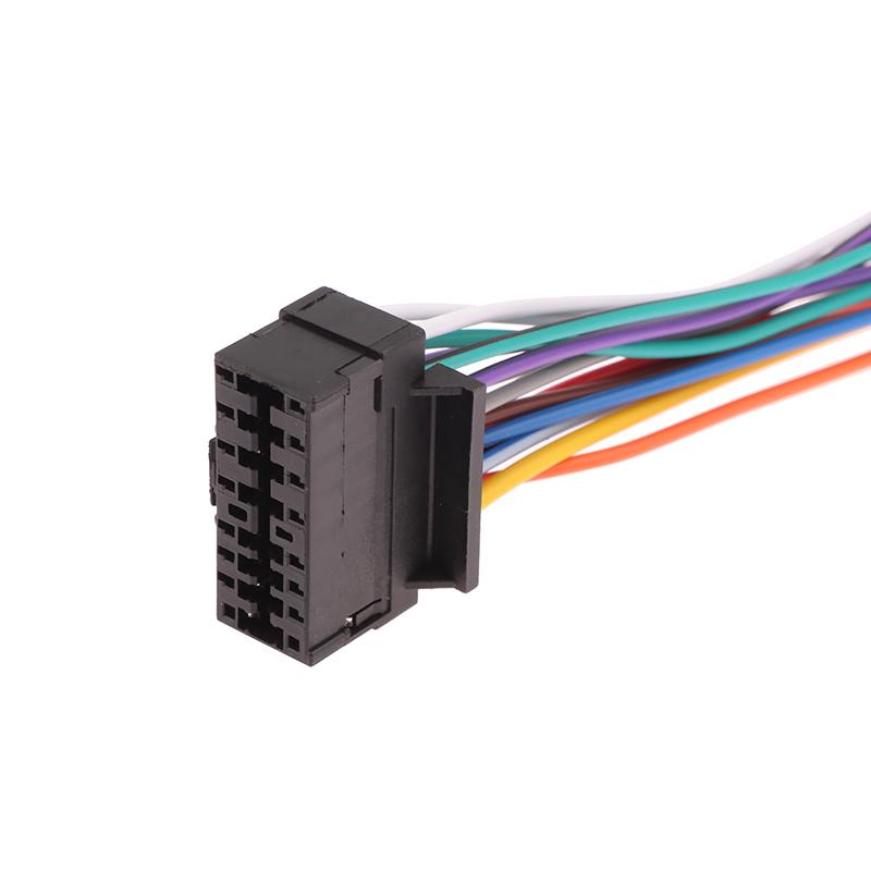 Автомобильный стерео радиоприемник 16-контактный штекер жгут проводов для Sony для Jvc радио аудиоплеер адаптер жгут проводов разъем кабель музыкального плеера